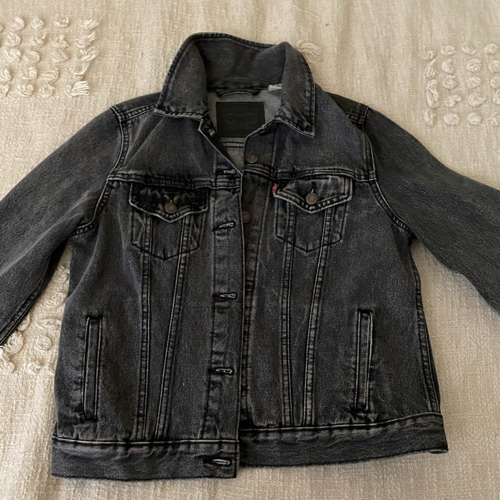 Grey Levi Jean Jacket